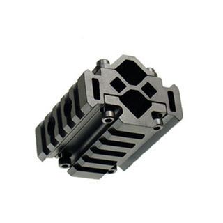    (  ) LEAPERS () MNT-BR005 Deluxe Tri-Rail Barrel Mount 5 Slots.